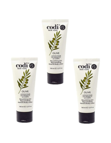 Loción Nutritiva y Rejuvenecedora Codi para Manos y Cuerpo 3 Paquetes