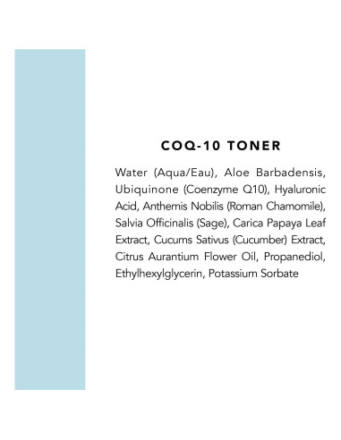 Tónico Facial Indie Lee CoQ-10 125ml - Hidratante y Refrescante