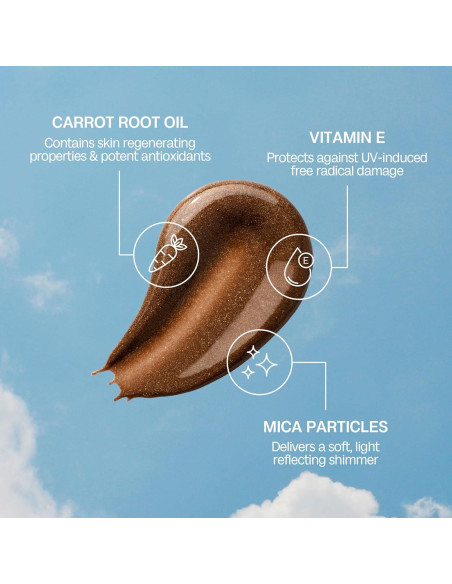 Gel Bronceador Brillante Bali Body SPF 15 - Aroma a Coco