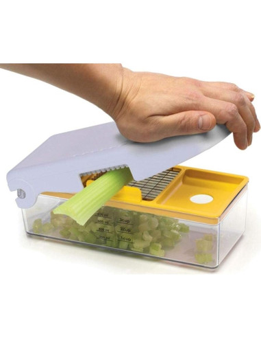 Picador de Frutas y Verduras PrepWorks 800 ml Blanco Manual