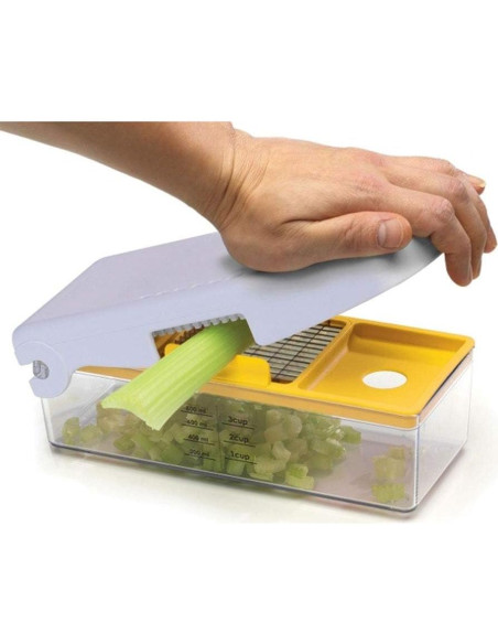 Picador de Frutas y Verduras PrepWorks 800 ml Blanco Manual