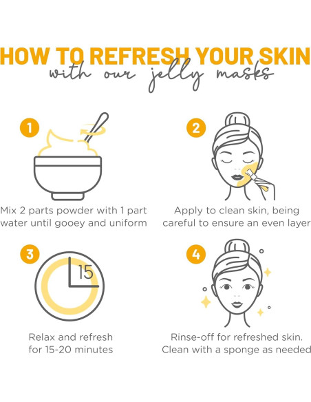 Mascarilla Peel-Off de Gel de Oro 24K BRÚN - 680 ml