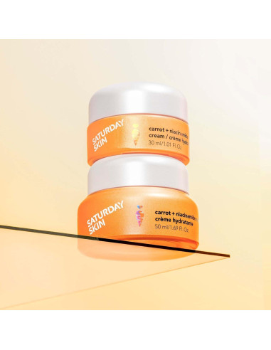 Crema Hidratante Facial Mini Saturday Skin 28.6g - Antienvejecimiento