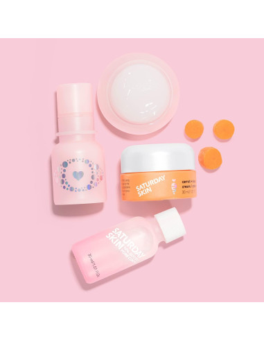 Crema Hidratante Facial Mini Saturday Skin 28.6g - Antienvejecimiento