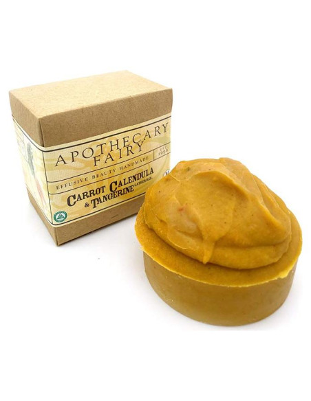 Barra de Jabón de Caléndula y Mandarina 142g - Cuidado Piel