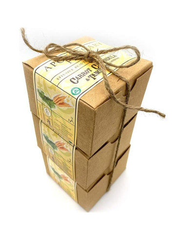 Barra de Jabón de Caléndula y Mandarina 142g - Cuidado Piel