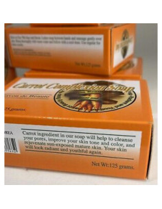 Juego de 12 Jabones de Zanahoria para el Cutis - Biotechnology 2