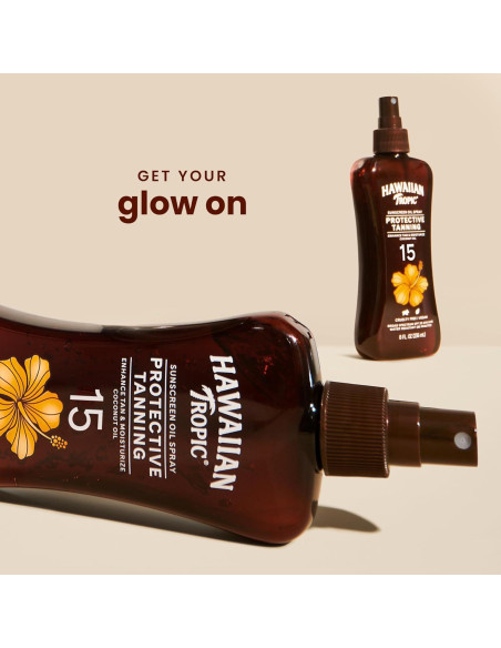 Aceite Bronceador en Spray Hawaiian Tropic SPF 15 - 240g