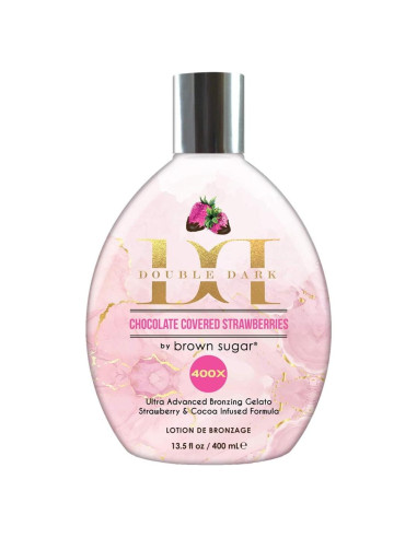 Loción Bronceadora 400X Chocolate Negro y Fresa 382.7g Tan Inc