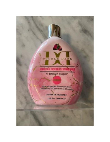Loción Bronceadora 400X Chocolate Negro y Fresa 382.7g Tan Inc