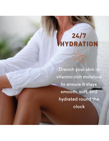 Loción Bronceadora Interior Just Nutritive 236.6 ml - Hidratante Natural