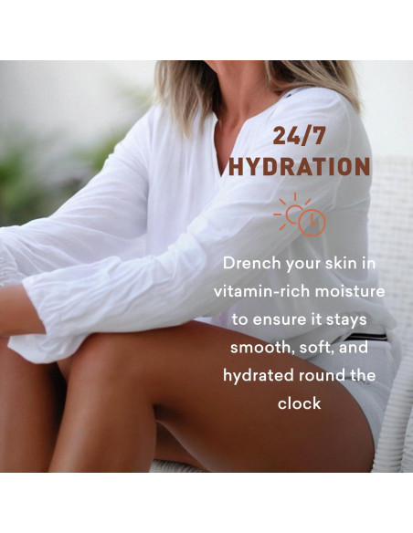 Loción Bronceadora Interior Just Nutritive 236.6 ml - Hidratante Natural