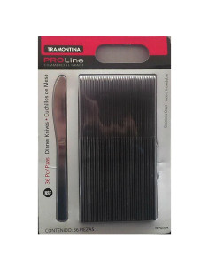 Cuchillos de Cena Tramontina 800109 Pro Line Acero Inoxidable