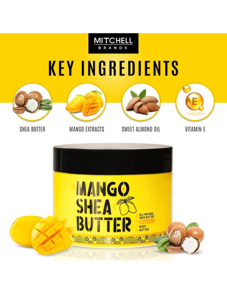 Manteca Corporal de Mango 300g - Hidratante Natural Mitchell Brands