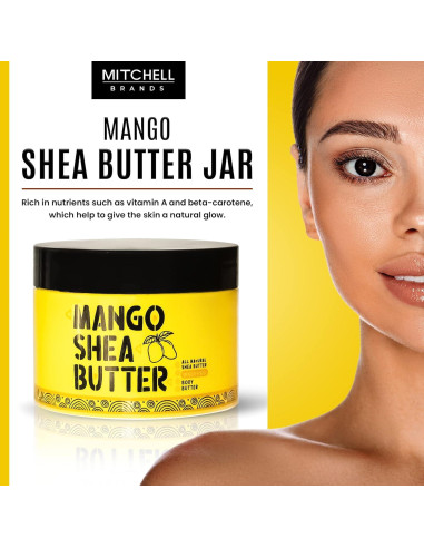 Manteca Corporal de Mango 300g - Hidratante Natural Mitchell Brands