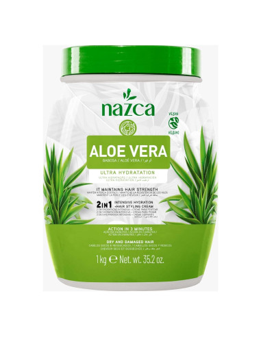 Crema Hidratante y de Estilo 2-en-1 NAZCA Aloe Vera 1kg
