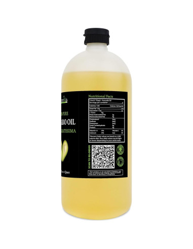 Aceite de Aguacate GreenIVe 100% Puro 0.95L Prensado en Frío