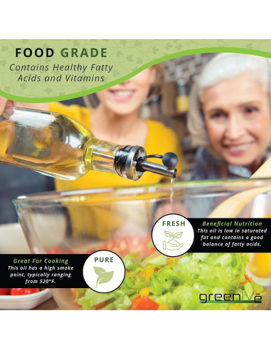 Aceite de Aguacate GreenIVe 100% Puro 0.95L Prensado en Frío