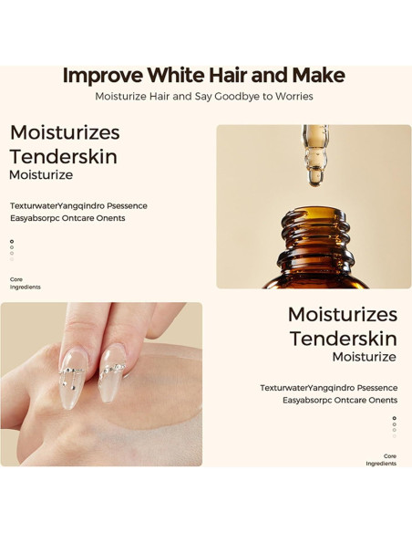 Suero de Crecimiento Capilar WRTHYT 30ML con Sésamo Negro Suero de Crecimiento Capilar WRTHYT 30ML con Sésamo Negro