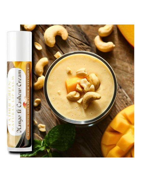 Bálsamo Labial Natural Lather Green Mango y Anacardo 3 Unidades Bálsamo Labial Natural Lather Green Mango y Anacardo 3 Unidades