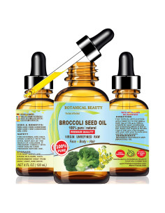 Aceite de Brócoli 100% Puro Virgen No Refinado 120 ml