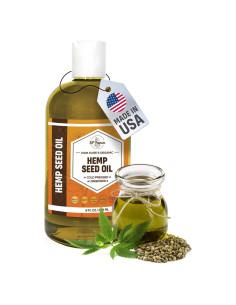 Aceite de Semilla de Cáñamo Orgánico 240 ml 33rd Parallel Premium