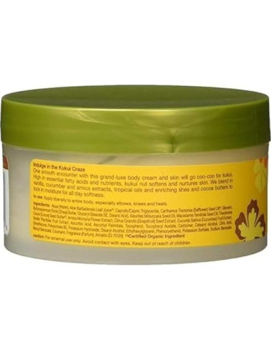 Crema Corporal Alba Botanica Nuez Kukui 184g