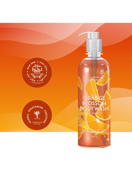 Gel de Ducha 3-en-1 Aroma Magic Flor de Naranjo 220ml