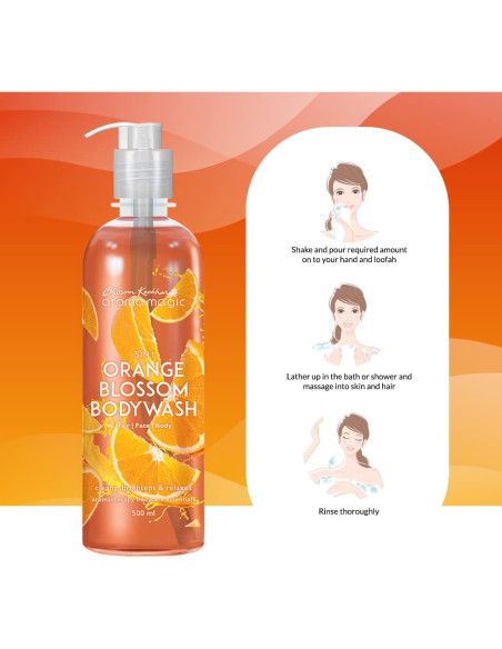 Gel de Ducha 3-en-1 Aroma Magic Flor de Naranjo 220ml