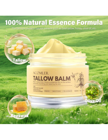 Manteca de Res Acomler 115g Hidratante Facial y Corporal