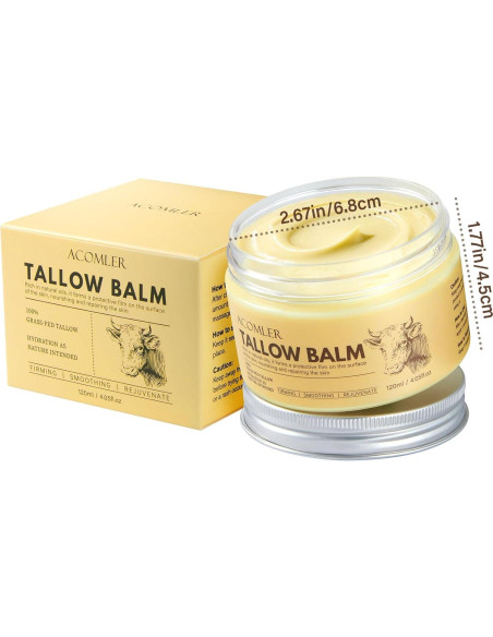 Manteca de Res Acomler 115g Hidratante Facial y Corporal