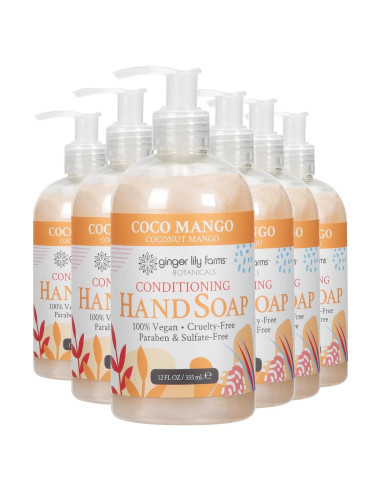 Jabón de Manos Líquido Acondicionador Ginger Lily 354 ml x6