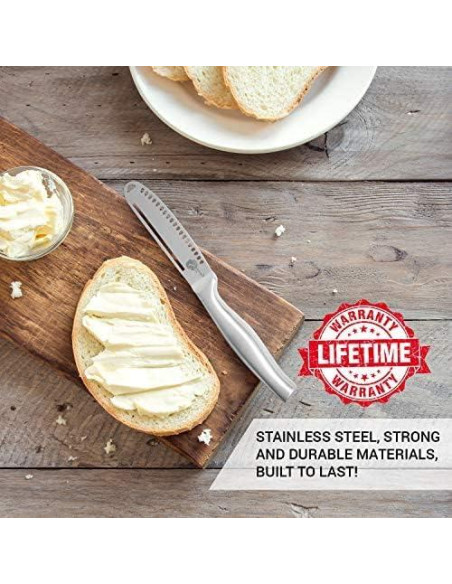 Espátula Mágica para Mantequilla Simple Spreading - Acero Inoxidable