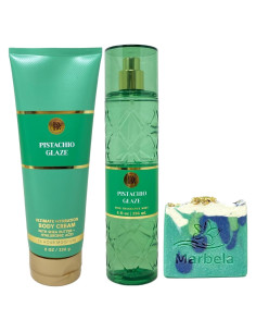 Conjunto Crema Corporal y Bruma Glaseado de Pistacho Bath & Body Works