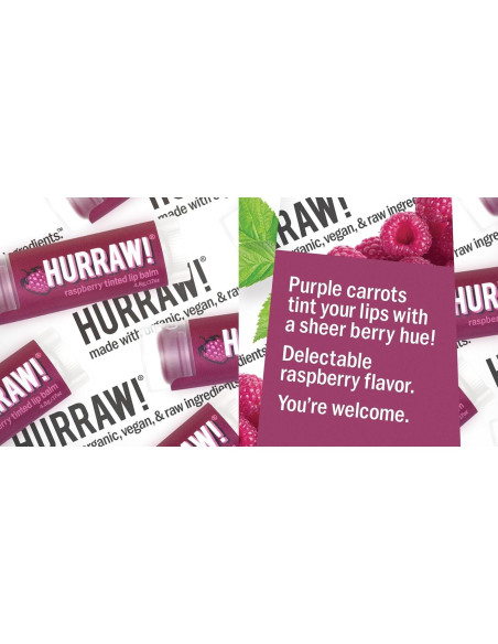 Bálsamos Labiales Orgánicos Hurraw! - Paquete de 3 Sabores Bálsamos Labiales Orgánicos Hurraw! - Paquete de 3 Sabores