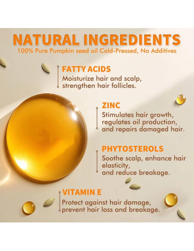 Aceite de Semilla de Calabaza 100% Puro Farmer's Craft 60 ml