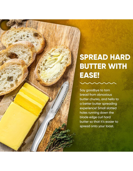 Espátula Mágica para Mantequilla Simple Spreading - Acero Inoxidable