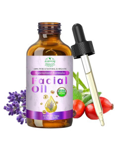 Aceite Facial Antienvejecimiento MMPANG 60 ml - Rosa Mosqueta y Lavanda