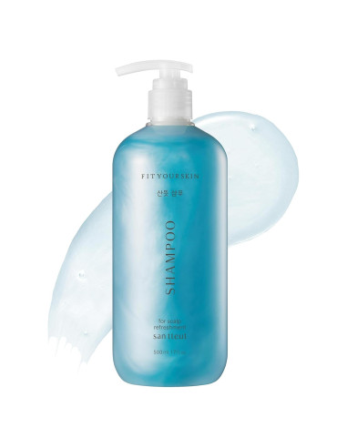 Champú Refrescante SAN TTEUT 502 ml pH 5.5 Menta y Almizcle