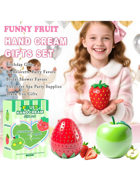 Set de Regalo Crema de Manos Firstfly 2 Frutas 56.7g