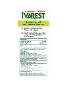 Crema Ivarest Alivio Picazón Hiedra Venenosa 3x57g 2