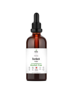 Tintura de raíz de bardana Herbity 100 ml - Sin alcohol, vegano