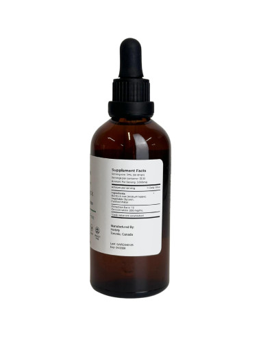 Tintura de raíz de bardana Herbity 100 ml - Sin alcohol, vegano