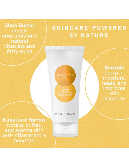 Crema Hidratante para Manos Balance Me 100 ml Natural