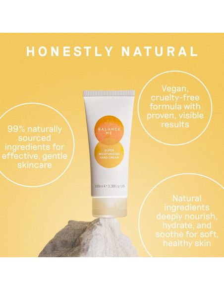 Crema Hidratante para Manos Balance Me 100 ml Natural