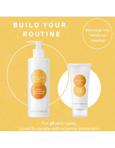 Crema Hidratante para Manos Balance Me 100 ml Natural