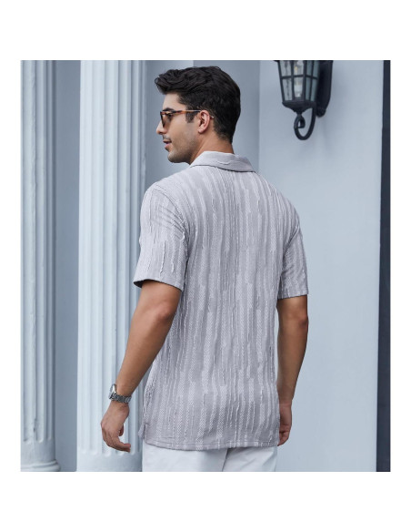 Camisa de Golf Sin Costuras Alex Vando Hombre Secado Rápido