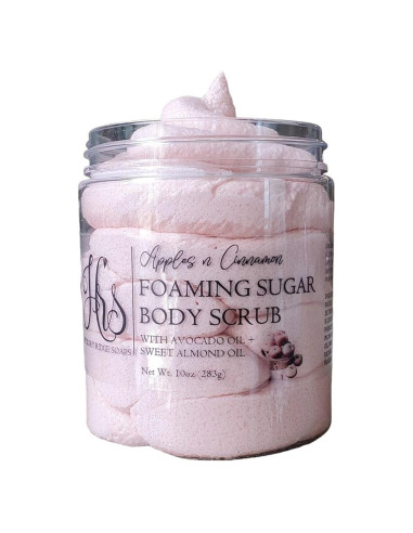 Exfoliante Corporal Espumoso Azúcar Manzana Canela 316g