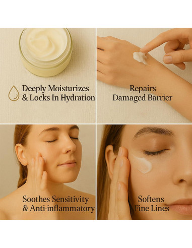 Bálsamo de Sebo Wuliao con Miel de Manuka 180g - Hidratante Natural