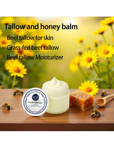 Bálsamo de Sebo Wuliao con Miel de Manuka 180g - Hidratante Natural